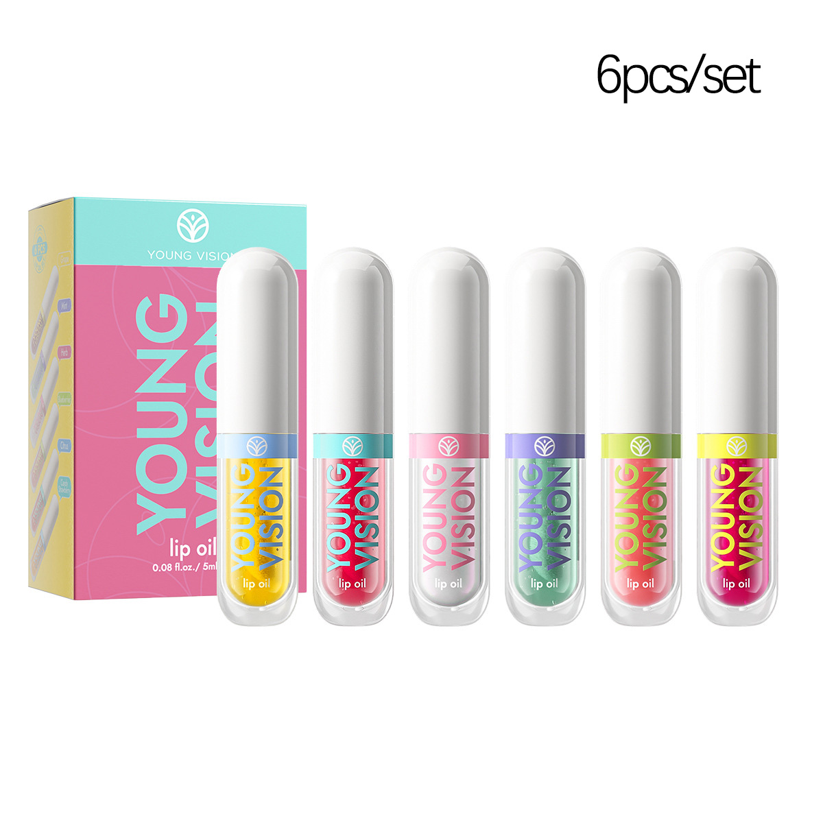 6 Color-Changing Lip Gloss Fruity Scent Moisturizing and Long-Lasting Smooth Hydrating Temperature-Activated Lip tint — image 12