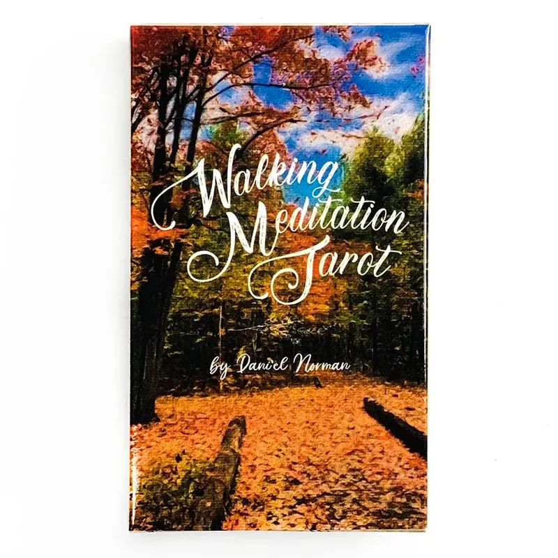 Walking Meditation Tarot Deck 78 Cards Forest Nature Tarot Cards Divination Meditation Spiritual Guidance Gift For Tarot Lovers