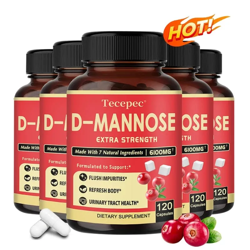 D-Mannose Urinary Tract Health Formula Contains Organic Cranberry and Dandelion To Support Bladder Health and Detoxification — image 2