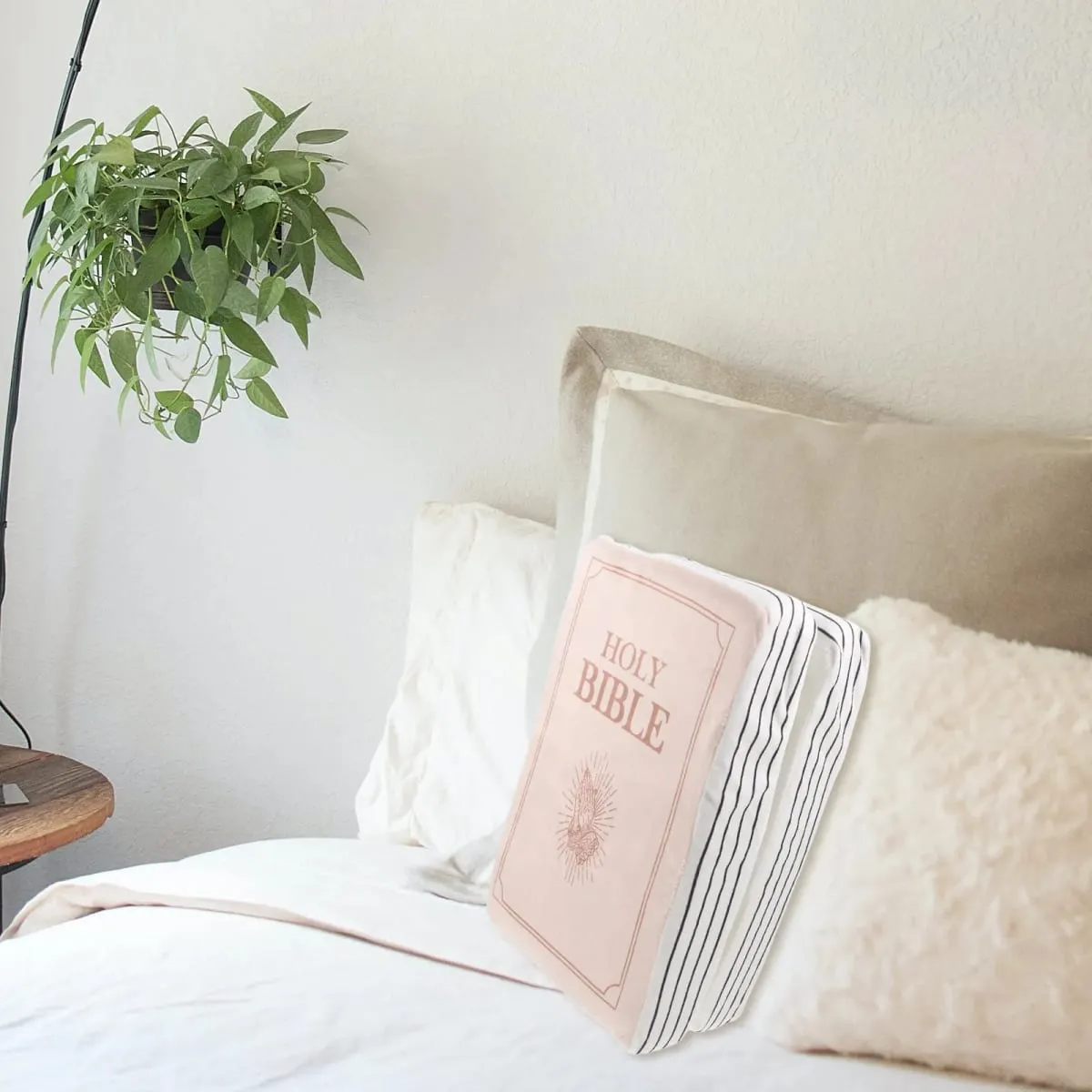 Bible Book Pillow Soft Creative Throw Pillow Decorative Couch Cushion Bible Fun Throw Book Small — image 5