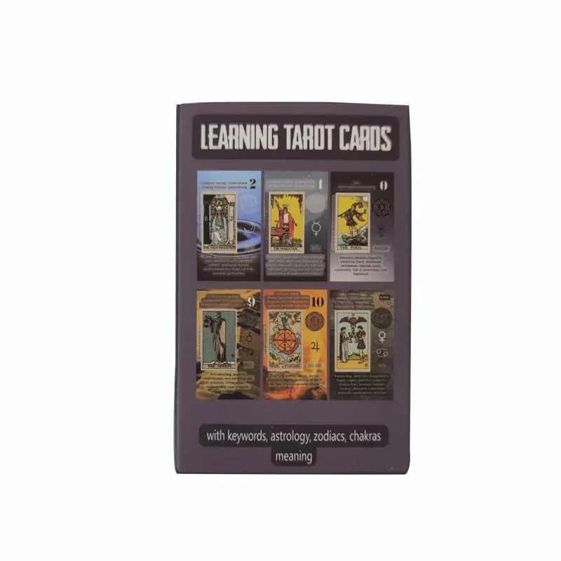 Tarot Cards for Beginners Learning Tarot Deck No Guide Book Needed Tarot Cards with Meanings on Them (Español) 78 Cards Reversed — image 6