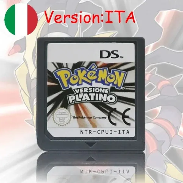 Pokemon Series DS Game Cartridge Diamond Platinum Pearl HeartGold SoulSilver Black White Multilingual for NDS/2DS — image 22