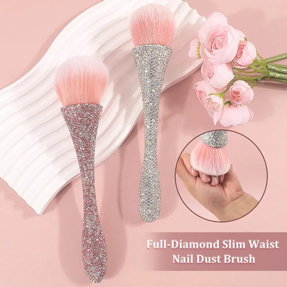 1PCDiamond Handle Makeup Brush LoosePowder Brush BlushBrushes Professional Small Waist Beauty Cosmetics Tools Brochas Maquillaje — image 2
