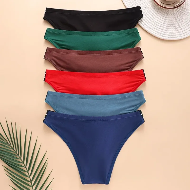Underpants Lingerie Men's Triangle Panties Stripe Breathable Men Thin Briefs Mid Waist Large Size Underwear for Men Gifts — image 10