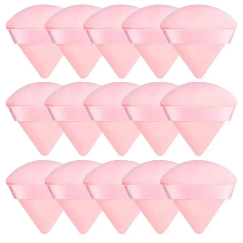 15 pièces ensemble de bouffées de cosmétiques éponges de maquillage fond de teint femmes bouffées de poudre outils de maquillage bon marché mélangeur de maquillage coréen
