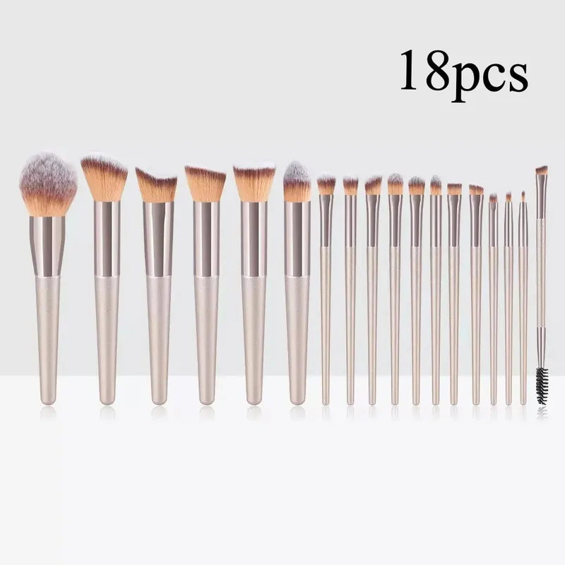 Makeup Brushes and Sponges Set Brown Makeup Puff Beauty Egg Headband Wristband Remover Kit Makeup Tool Gift 20/30 — image 4