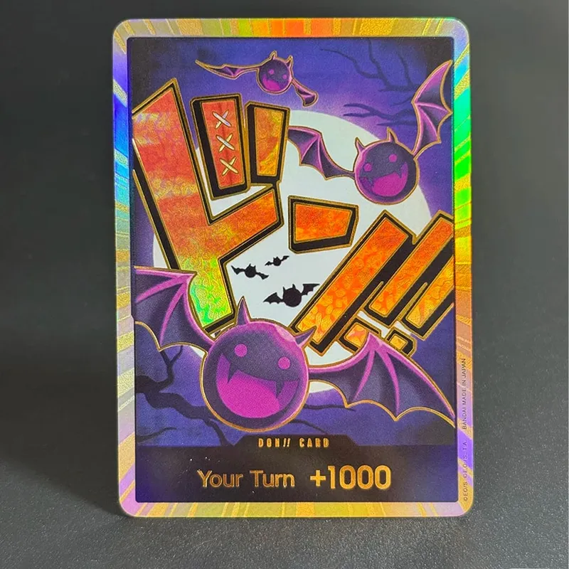 10PCS DON OPCG English TCG Gold DON!!! Collection Cards Zoro Ace Doflamingo Rebecca FOIL NM Refraction Flash Cards ToyGifts OPCG — image 26