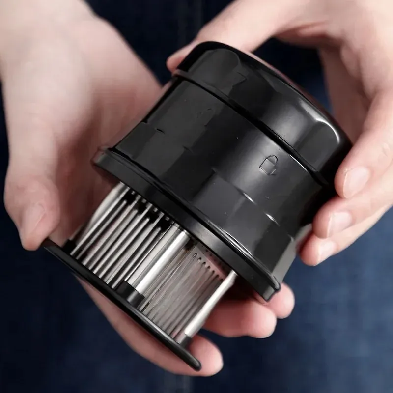 56 čepelí Jehlový tenderovač masa Nerezová ocel Maso Hovězí Steak Palička Maso Tenderizer Přenosné kladivo Pounder Nástroje na vaření — image 3