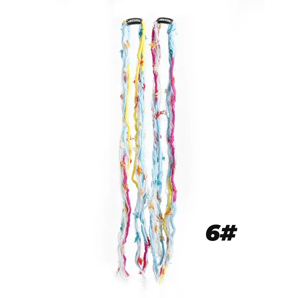 Plush Maillard Colored Long Tassel Headband Bohemian Hair Accessory Suitable for Women's Parties — image 18