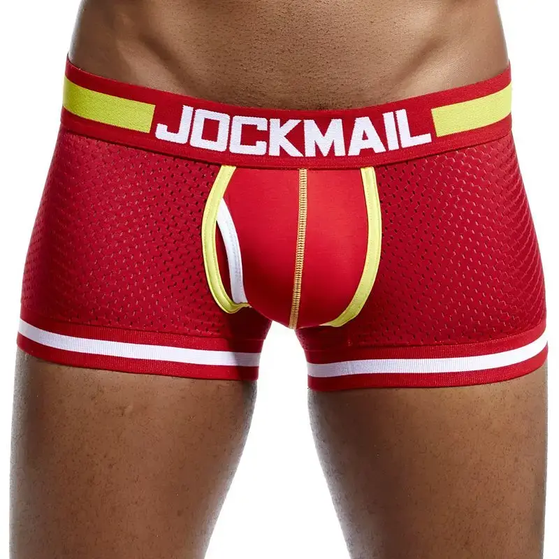 Man Underpants Boxershorts Mesh Nylon Men Boxers Male Breathable Underwear Men’s Panties Boxer Quick Dry Sports Fitness — image 3