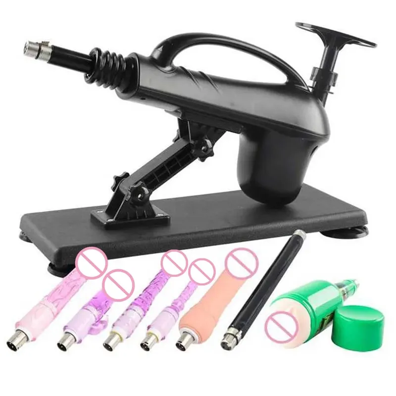 A2SS-Portable Automatic Masturbation Machine for Women with Big Dildo Men's Sex Toy Pumping Gun for Couples — image 14
