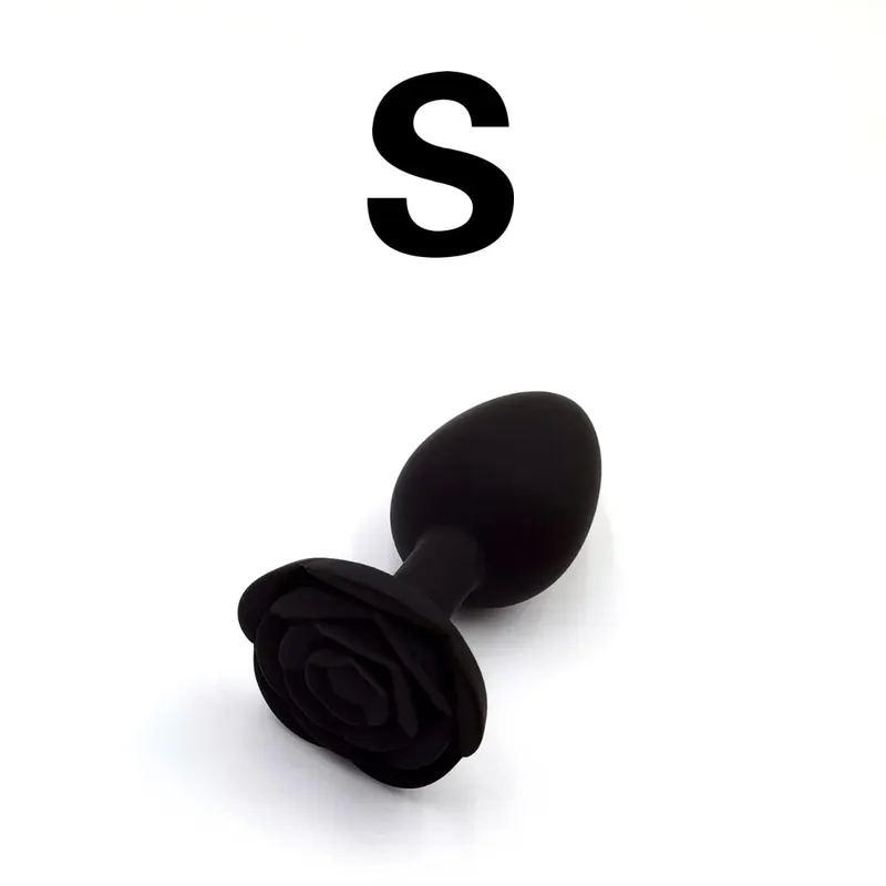 Soft Silicone Rose Flower Anal Plug Beginner To Expert 3 Sizes Butt Plug Anus Trainer Dildos Adule Sex Toys For Couple Women Men — image 10