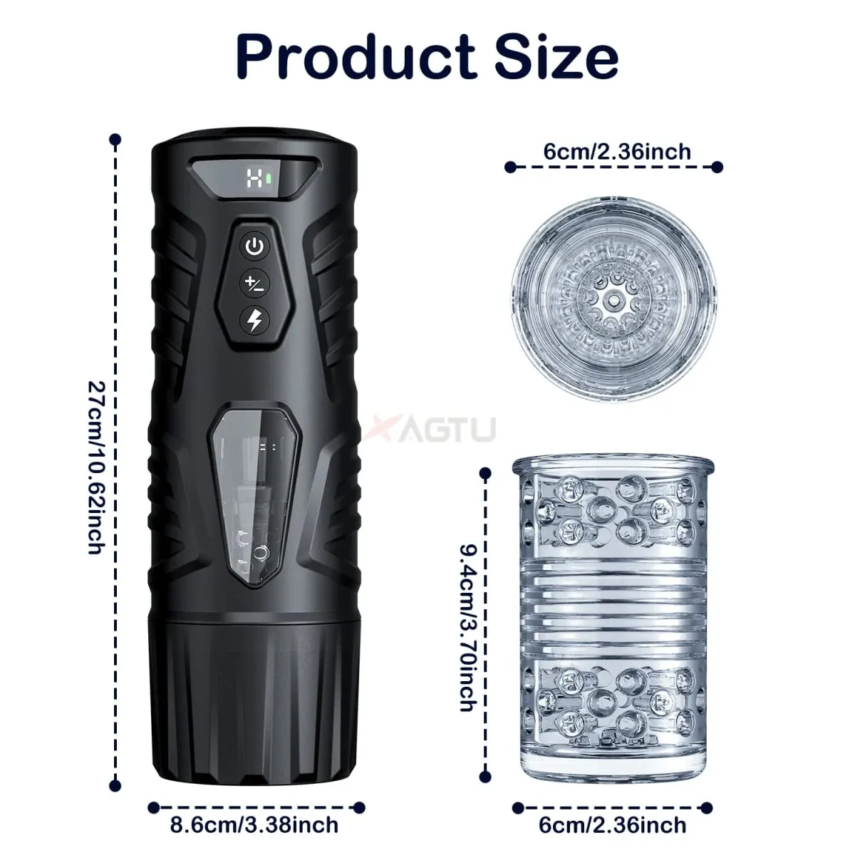 Automatic Male Masturbator Telescopic Rotation Masturbation with Suction Cup for Men Simulation Blowjob Piston Sex Toy for Men — image 6