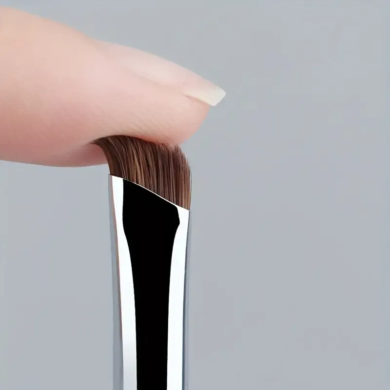 1/3 Scalpel Eyeliner Brushes with Ultra-Fine Angle Tip Flat Angle Eyebrow Brush Fine Detail Brush for Eye and Eye Area Makeup — image 3