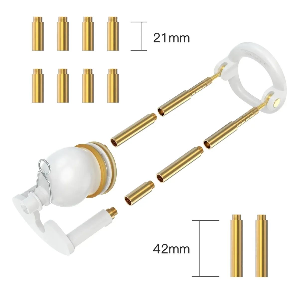 Male Physical Stretching Traction Bending Correction System Penis Extender Exercise Equipment Sex Toy Penis Enlargement Device — image 2