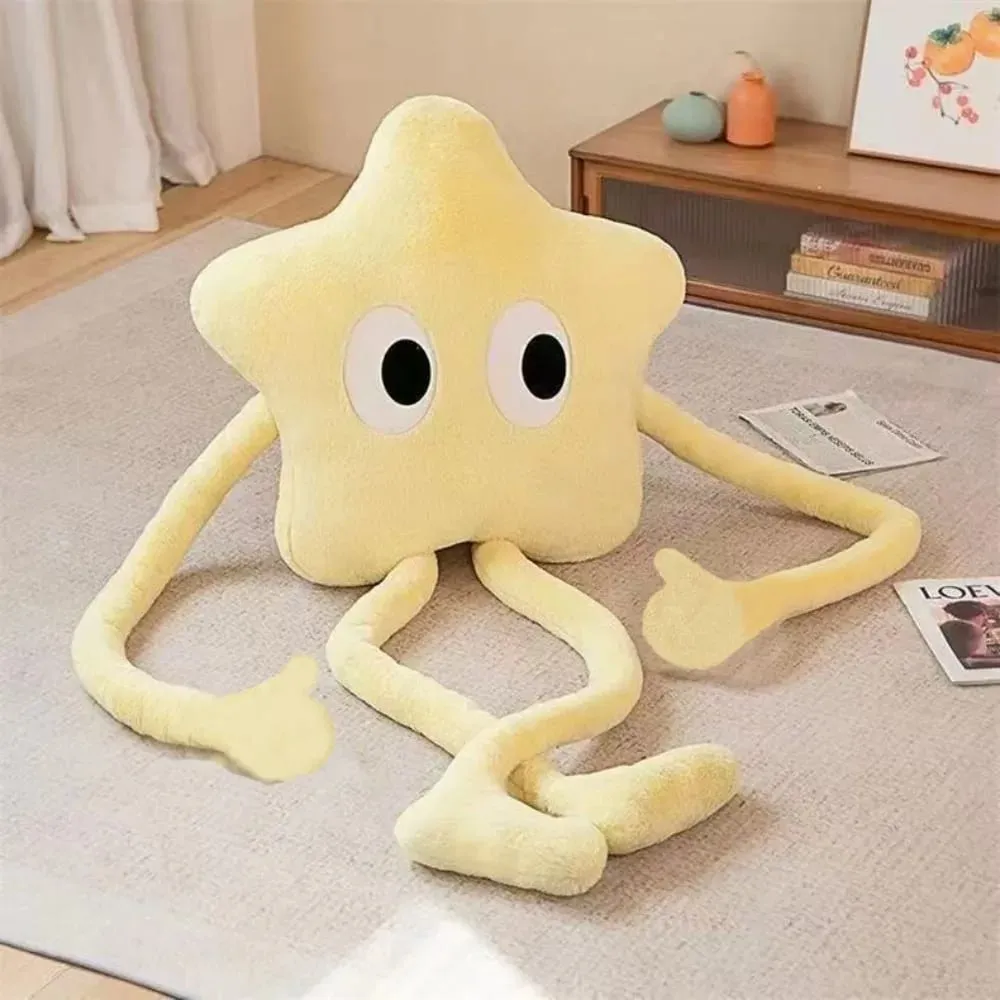 New 110cm Star Plush Pillow Plush Soft Stuffed Cushion Throw Pillow Gift — image 2