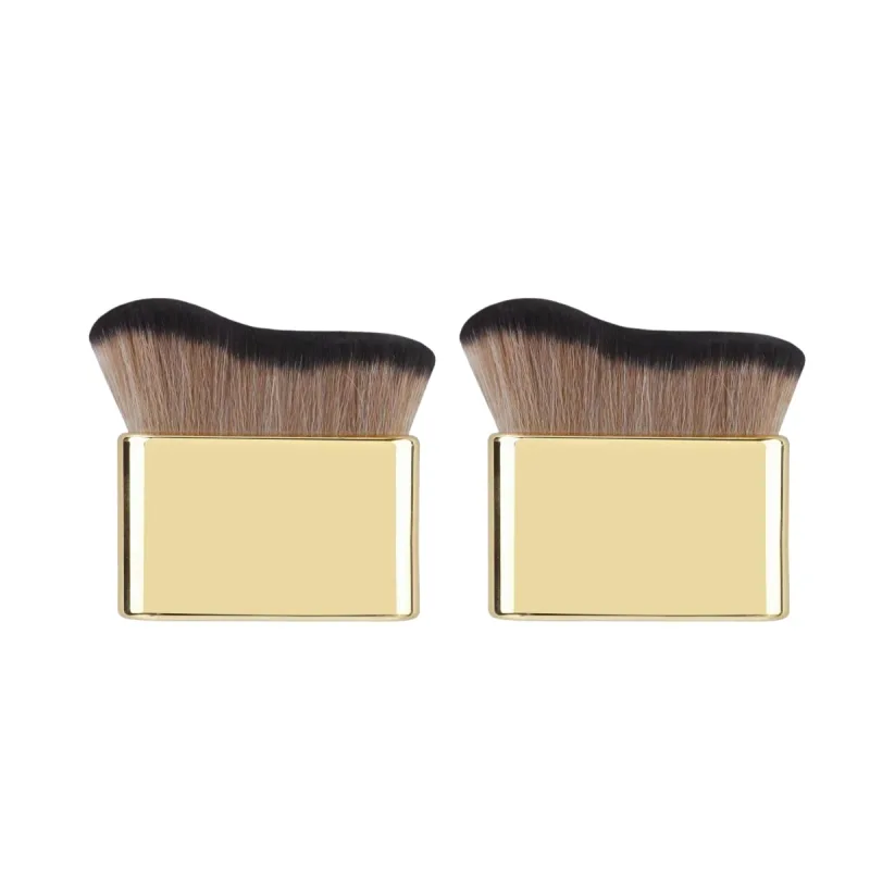 Body Self Tanning Brush Gold Soft Makeup Brushes Portable Self Tan Brush Neck Leg Foundation Sunscreen Cream Applicator Tools — image 8