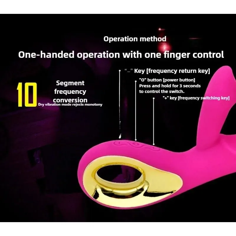G Spot Rabbit Vibrator For Women Powerful 10 Vibrating Clitoris Stimulator Dildo Vagina Massager Sex Toys for Couple Pleasure — image 3