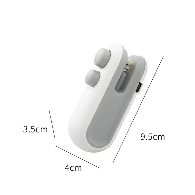 2in1 Plastic Bag Sealer Mini Portable Plastic Bags Sealing Machine Thermal Sealants Handheld Food Storage Packaging Heat Sealer — image 9