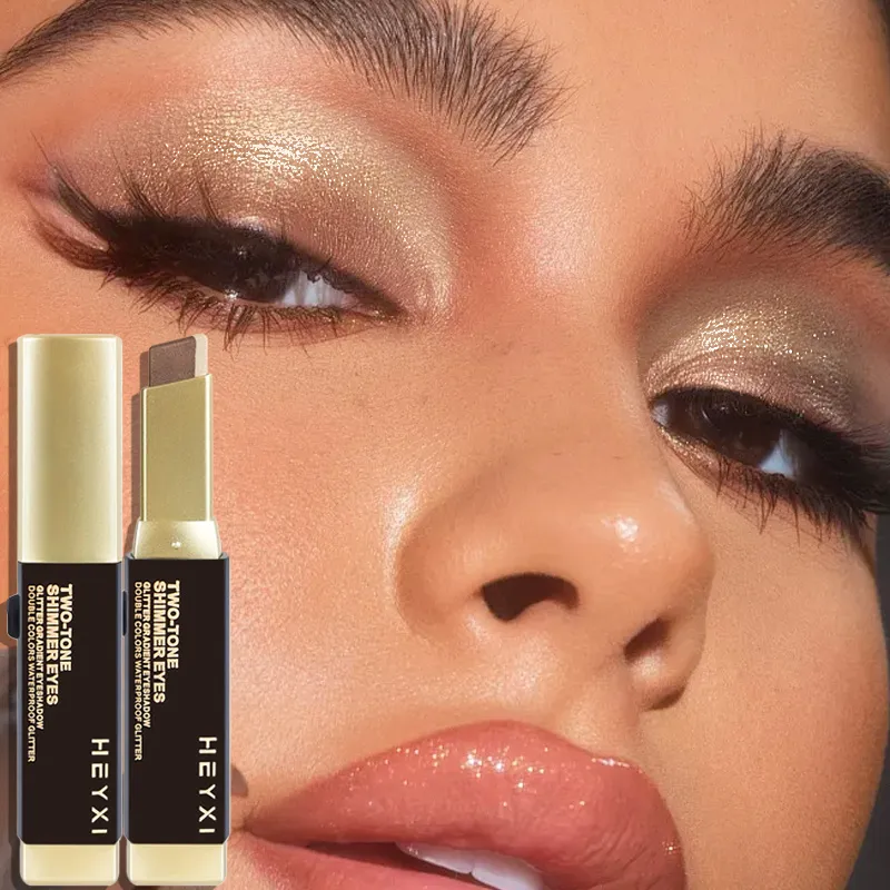 Double Color Eye Shadow Stick Naturally Tinged Not Easy to Mottle Off Makeup Pure Color Create Natural Makeup Effect — image 3