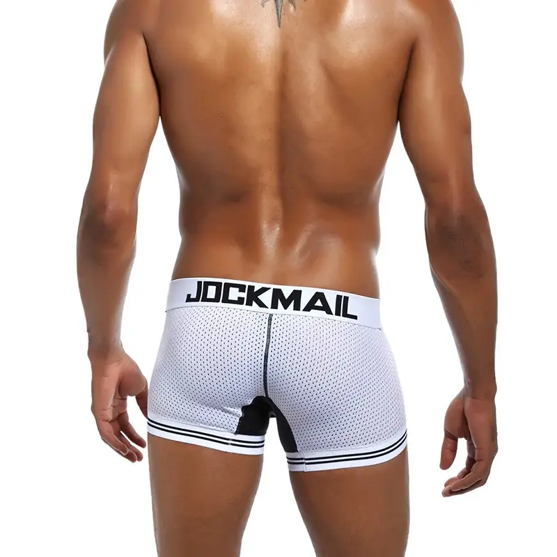 Man Underpants Boxershorts Mesh Nylon Men Boxers Male Breathable Underwear Men’s Panties Boxer Quick Dry Sports Fitness — image 29
