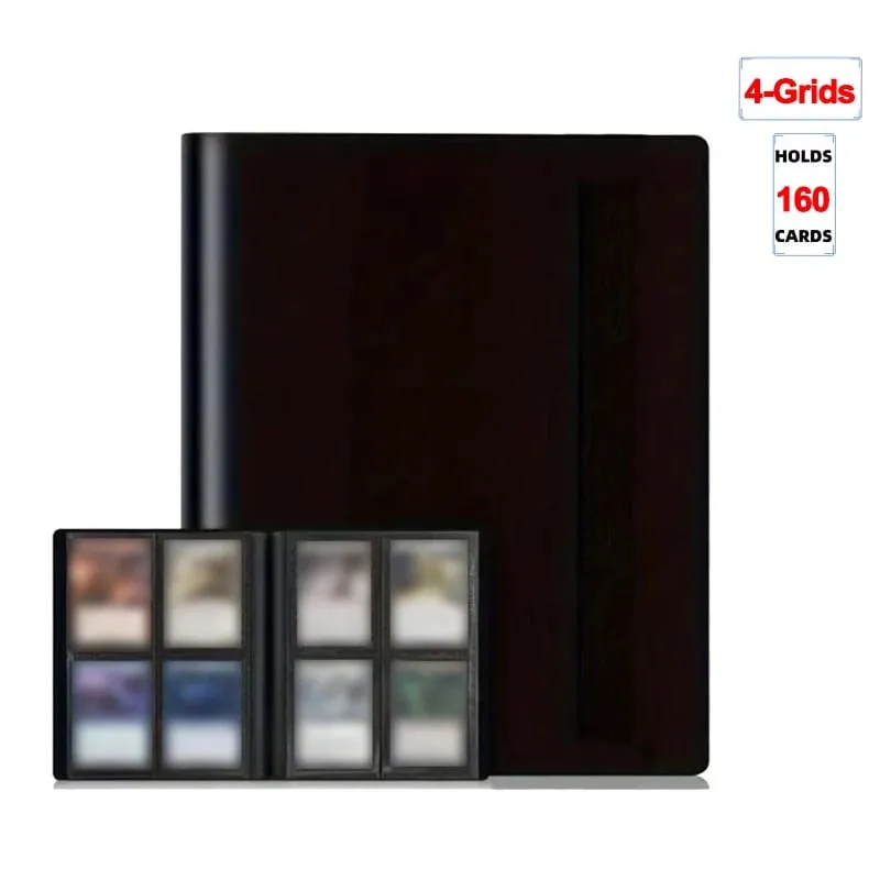 160/360/480/540 Cards Capacity Pocket Holder Binders Albums For Game Card Book Sleeve Holder Large-capacity Card Binder Notebook — image 19