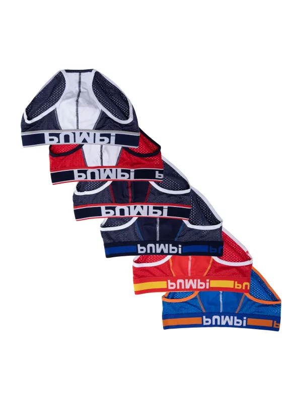 6pcs/lot Hollow Breathable Mens Bikini Jockstrap Briefs Mens Panties Sexy Sissy Men Underwear Gays Men Brief Underpants — image 6