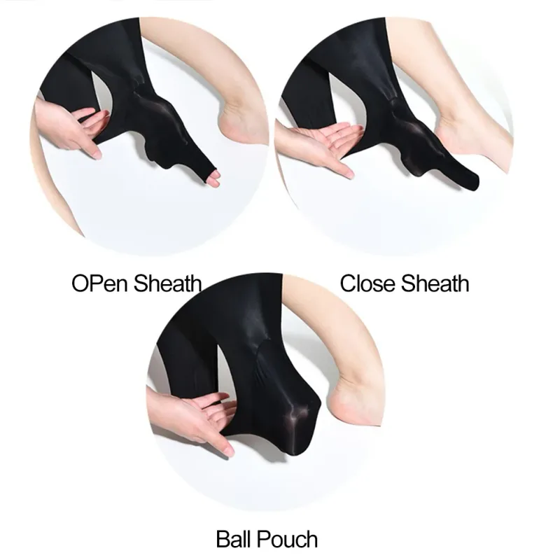 Männer Nahtlose Ultradünne Öl Sheer Durchsichtig Stretch Strumpfhosen Höschen Shorts Unterwäsche Tanga Niedrige Taille Seide männer G-string — image 6