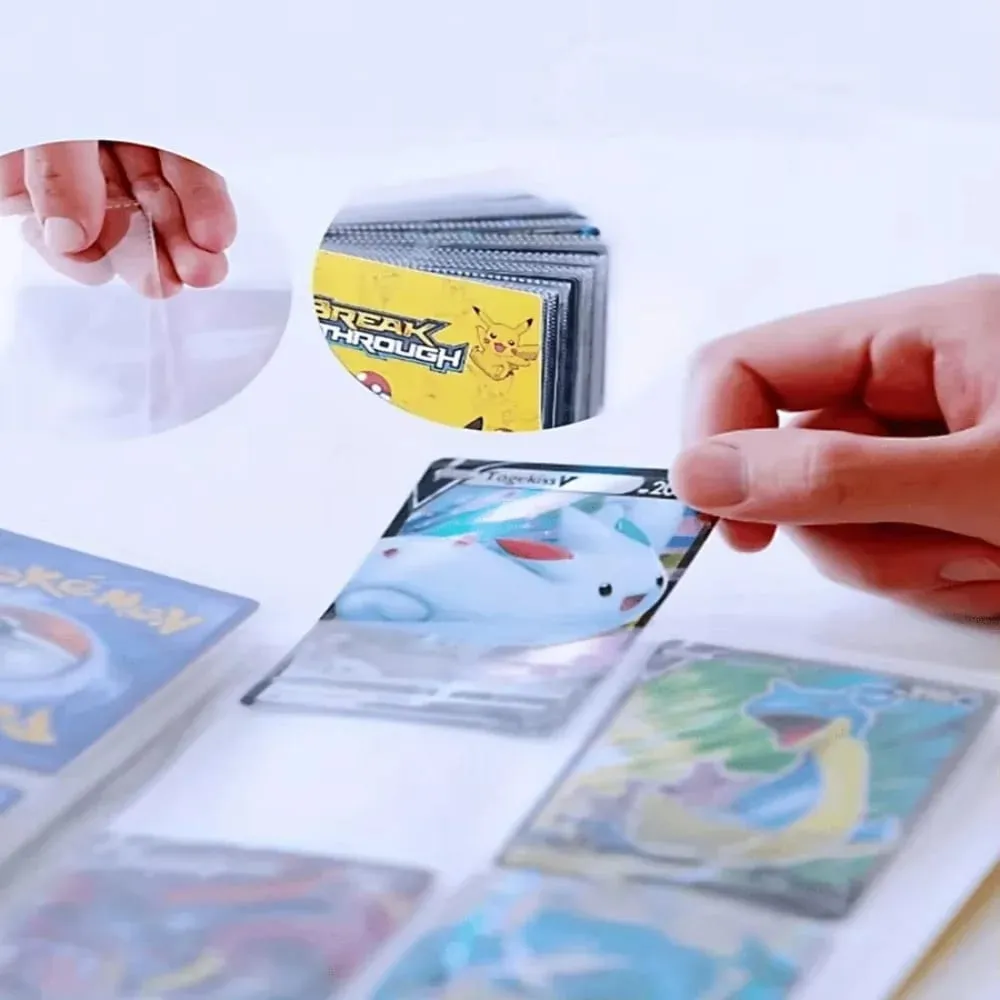 240/540PCS Pok é mon Cards Album Book Pokemon Game Charizard Card Album VMAX GX EX Holder Collection Binder Folder Kids Toy Gift — image 6