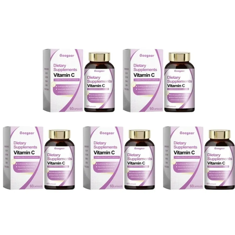 Vitamin C Capsules 60 Count Daily Nutrition Supplement Convenient Format for General Wellness and Healthy Lifestyle Support — image 10
