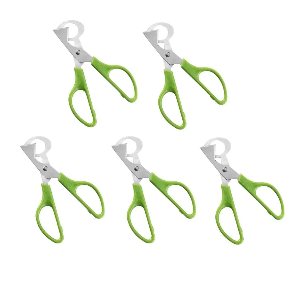 1-20PCS Stainless Steel Quail Egg Scissors Egg Shell Cutter Opener - High Quality Steel Blades Brand New Durable Egg Slicer Tool — image 15