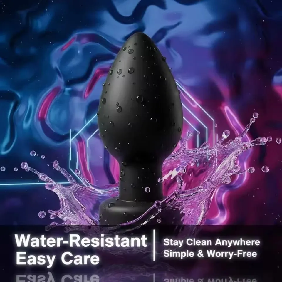 Powerful Anal Plug Vibrator for Men Women Female Vagina Remote Stimulator Prostate Butt Plug Sex Toys for Adult Couples 18+