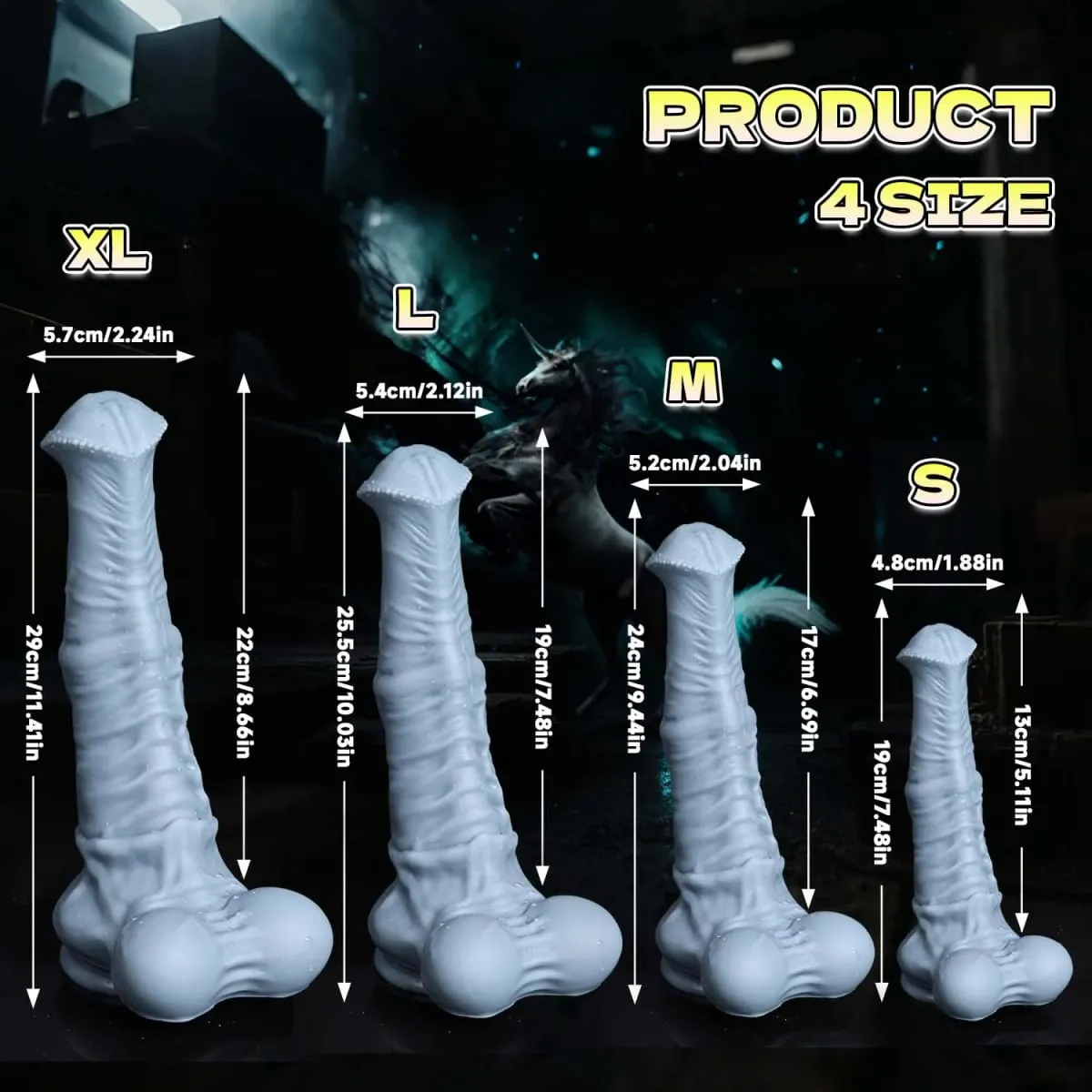 Big Horse Dildo Realistic Penis Huge Anal Plug Sex G-Spot Stimulation Massage Stimulate Female Masturbator Sex Toys for Women 18 — image 6