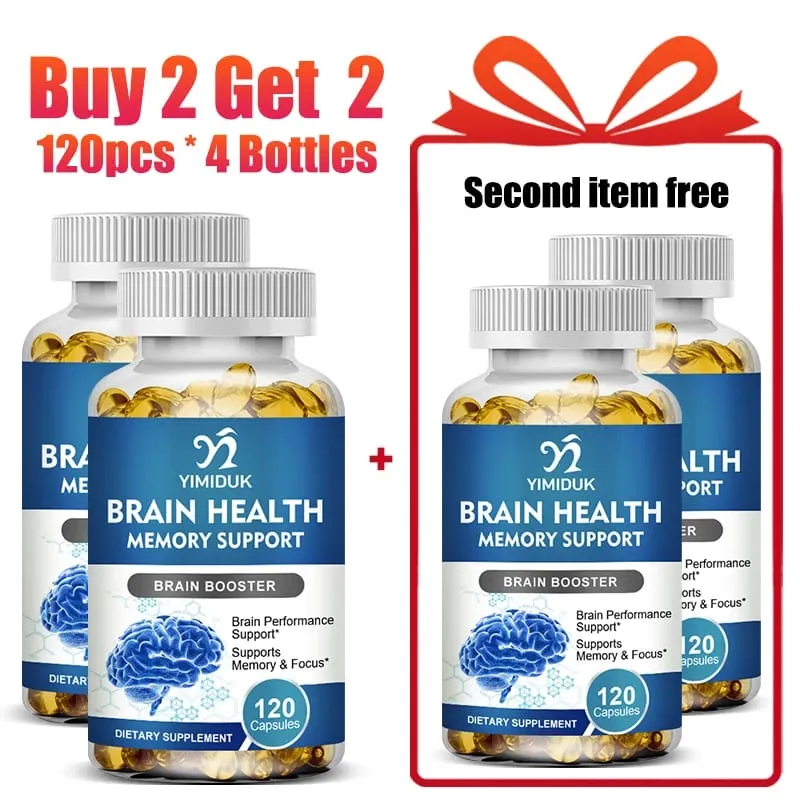 Pure Brain Health Supplement with Phosphatidylserine for Concentration Memory Clarity & Focus Boosts Learning & Sharp Mind — image 9