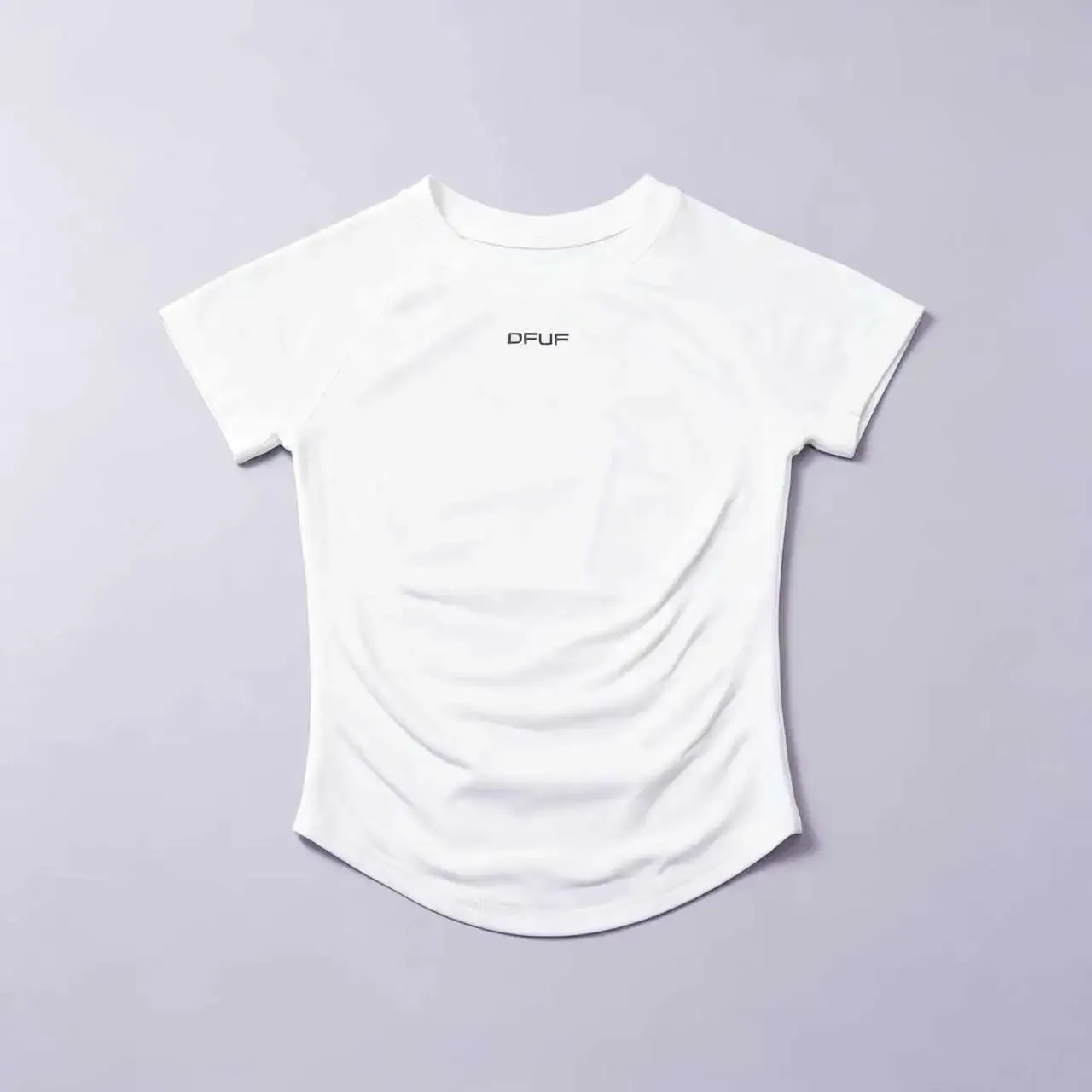 Women Elastic Slim Short Sleeve T-Shirt Soft Breathable Casual Top for Gym Yoga Jogging Fitness Daily Wear — image 14