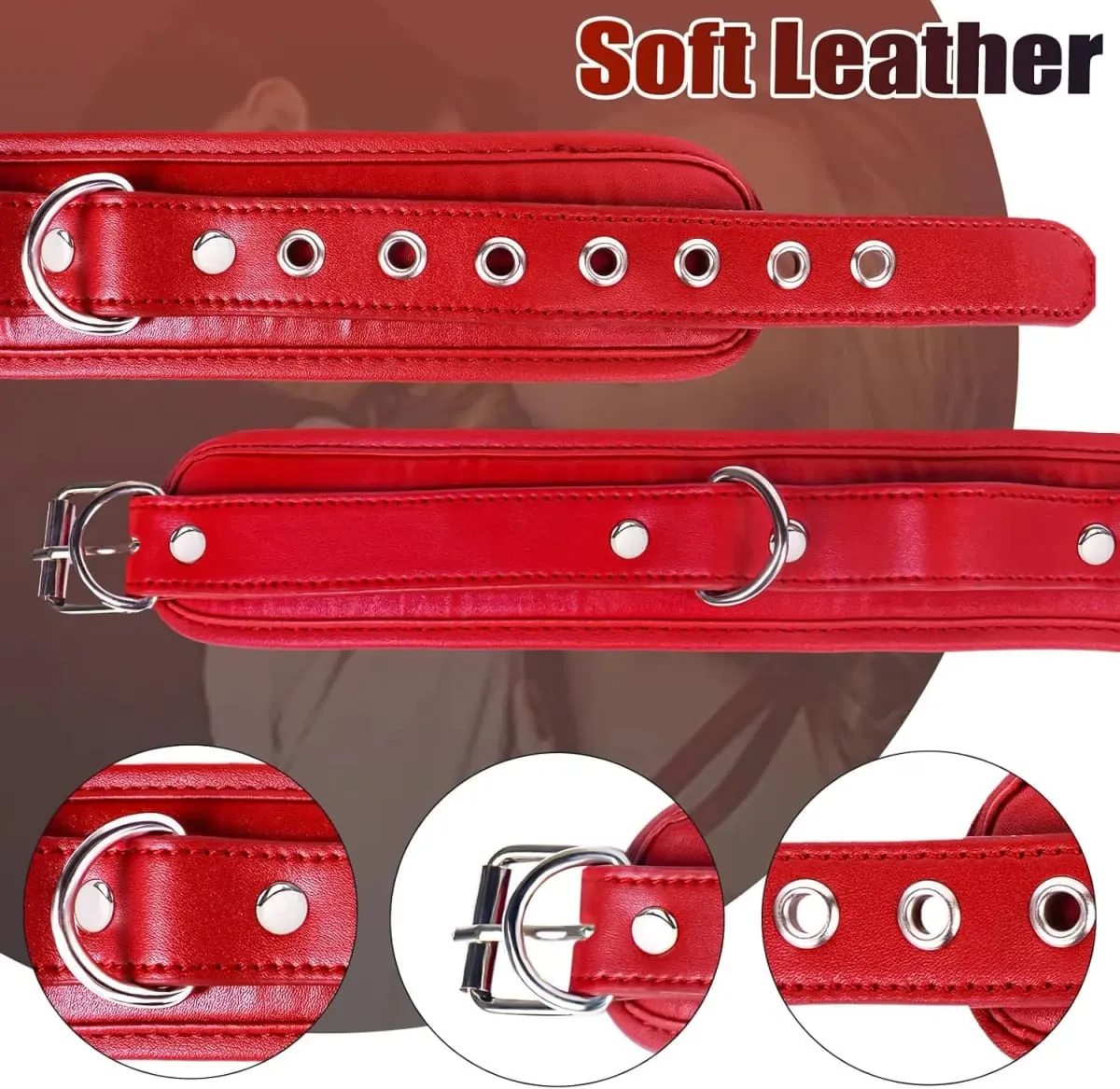 SM Couple Anal Hook Sex Bondage Restraint Set BDSM Leather Chain Stainless Steel Adult Sex Toys For Men Adjustable Harness