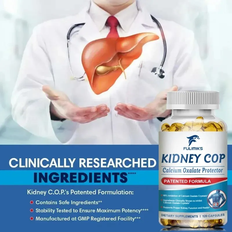 Premium Kidney Support Supplement with Magnesium Citrate & Banana Stem Promotes Kidney Detox & Bladder Health for Adults — image 2
