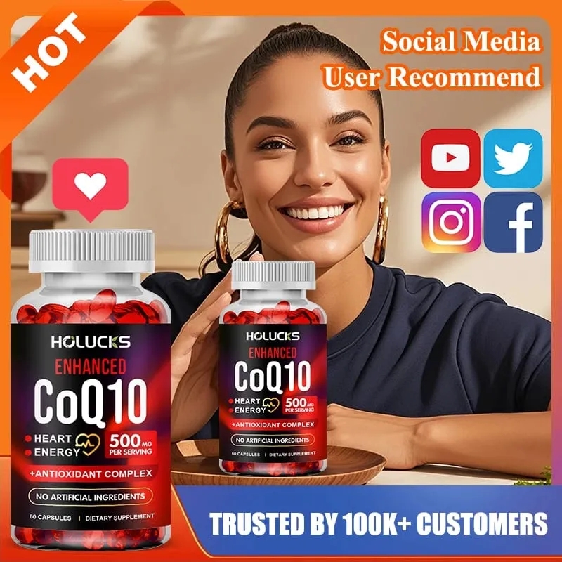 Yimiduk Premium CoQ10 500mg Supplement for Heart Function Fertility & Overall Cellular Vitality Skin Health & Immune Defense — image 2