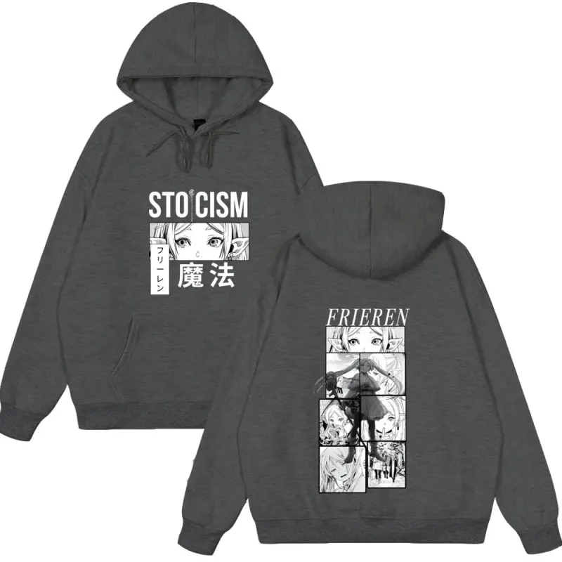 Anime Frieren: Beyond Journey's End Hoodies Men's Women Clothing Fashion Casual Hoodie Hip Hop Couple Style Clothing Sweatshirts — image 12
