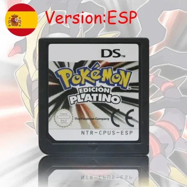 Pokemon Series DS Game Cartridge Diamond Platinum Pearl HeartGold SoulSilver Black White Multilingual for NDS/2DS — image 16