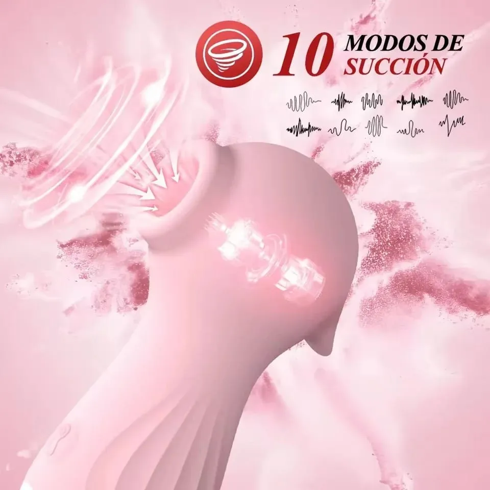 Powerful Sucking Vibrator for Women Nipple Clitoral Stimulator Gspot Oral Vacuum Massager Sex Toys for Pleasure — image 2