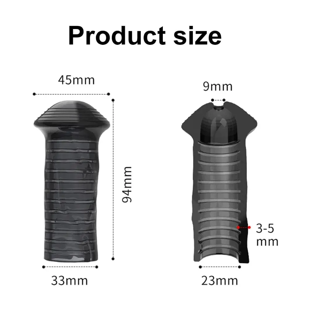 HOT! Reusable Penis Sleeve Glans Penis Enlarger Extender Delay Ejaculation Anal Butt Plug Adult Sex Toys For Men Couples Sexshop — image 6