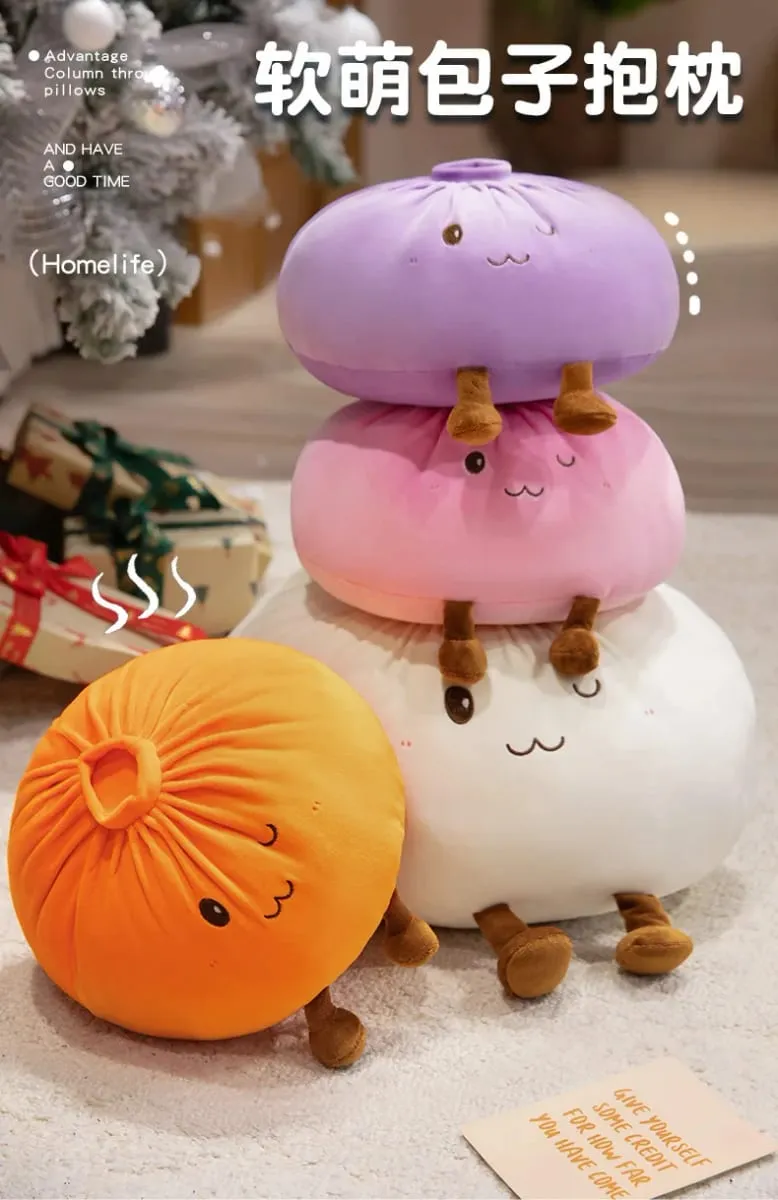 40cm Dumpling Plush Toy Soft Stuffed Hug Pillow Doll Home Decoration Stress Relief Toy Fans Gift — image 8