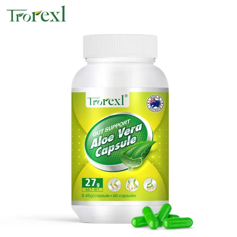 Fogyókúrás termékek férfiaknak és nőknek Aloe vera étvágycsökkentő vegán kapszula — image 8