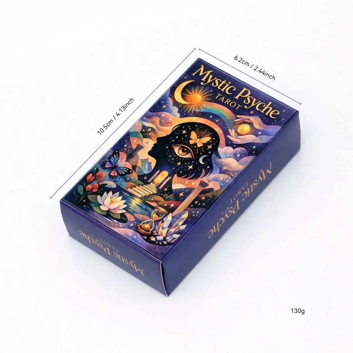 Mystic Psyche Tarot Deck – 78-Card Set for Intuitive Wisdom Spiritual Growth and Archetypal Exploration — image 5