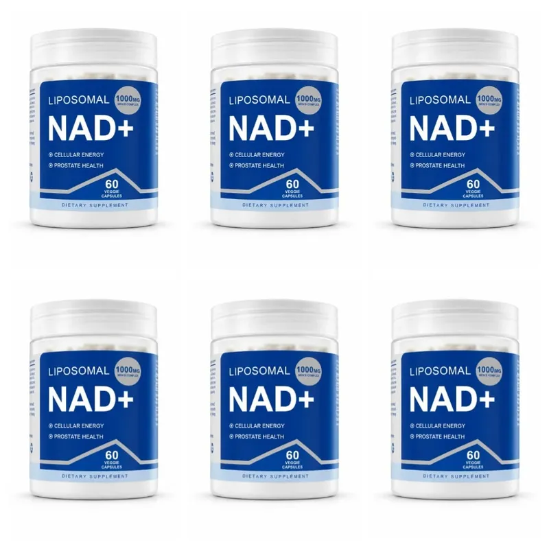NAD+ Men's Complex Capsules Cellular Energy Support Resveratrol Maca Prostate Health and Urinary Comfort Support 60 Capsules — image 12