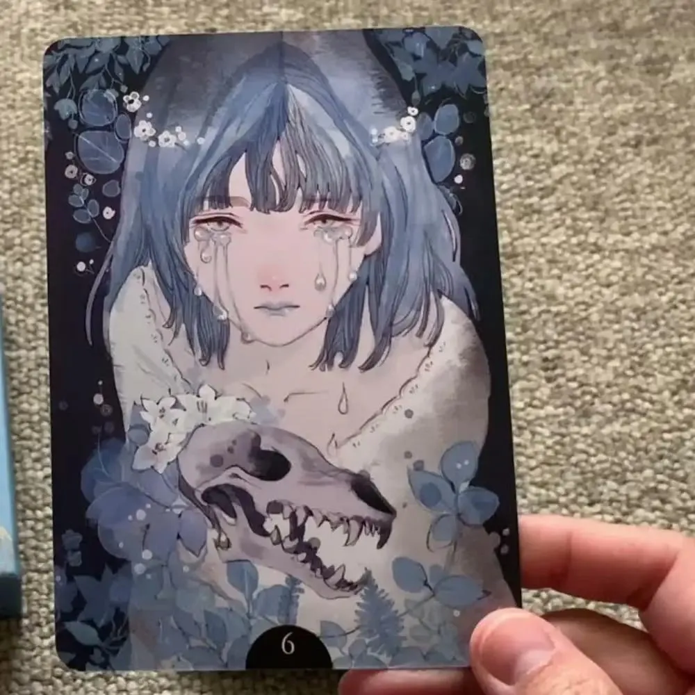 8.8*12.6cm Loputyn Oracle 36 Pcs Cards Double-sided Embossed Evocative Sensual and Imaginative Drawings — image 8