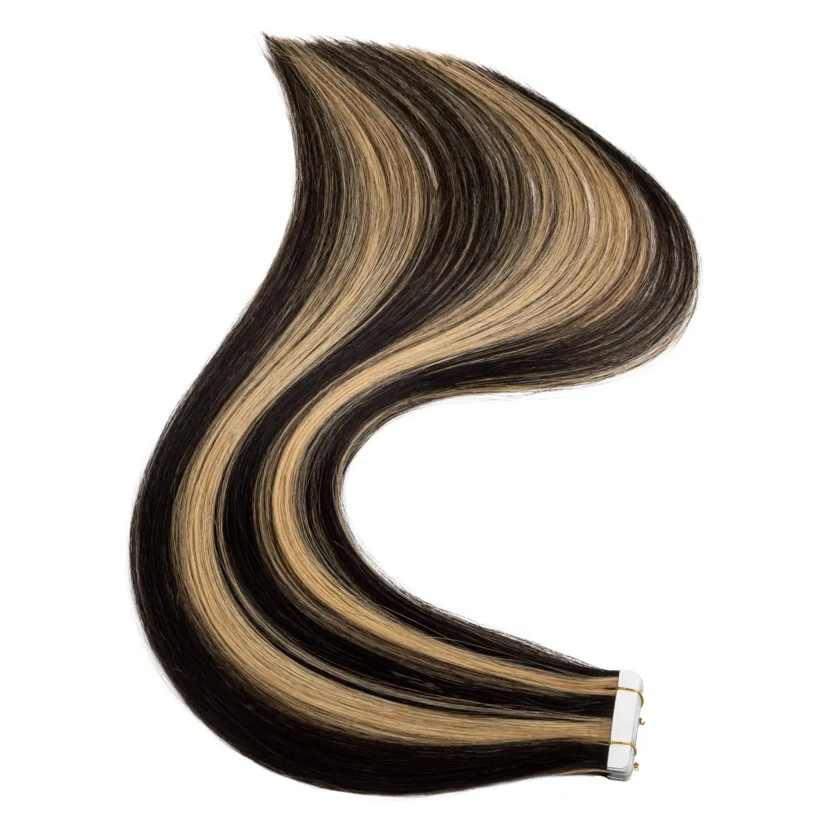 Blonde Tape in Hair Extensions Human Hair Platinum #60 Straight Seamless Skin Weft Tape in Real Human Hair Extensions 50G — image 11