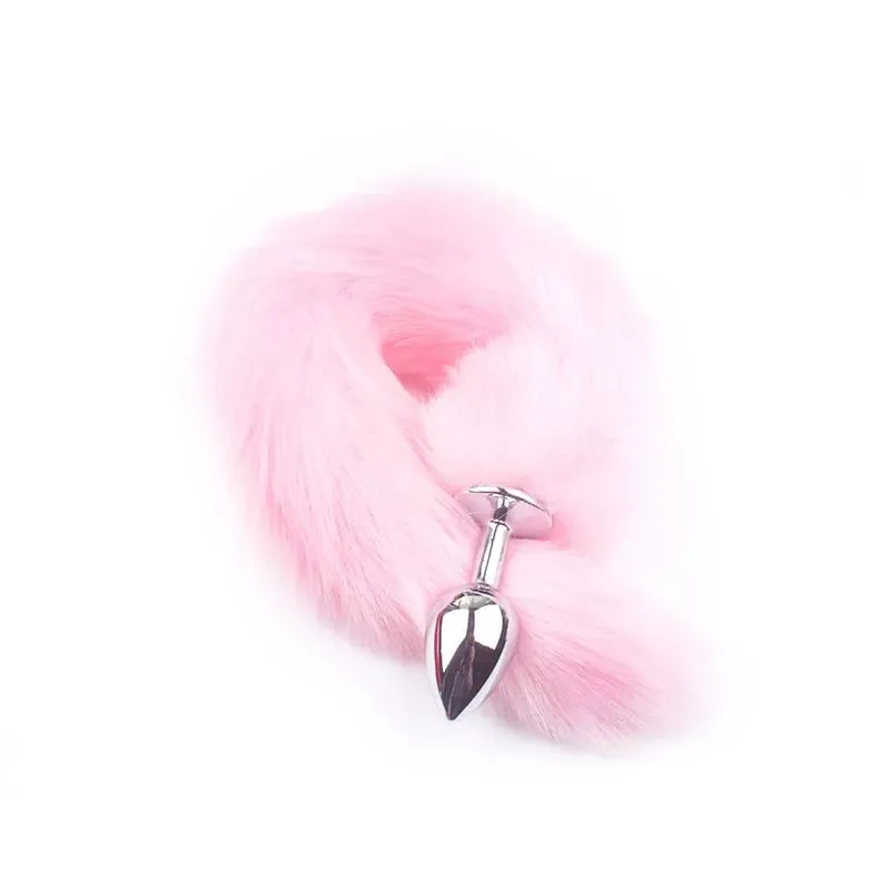 Fox Tail Anal Plug Sex Anal Toy Butt Plug For Women Adult Sex Toy Stainles Steel Anal Plug Smooth Butt Plug Cosplay BDSM Sex Toy — image 8