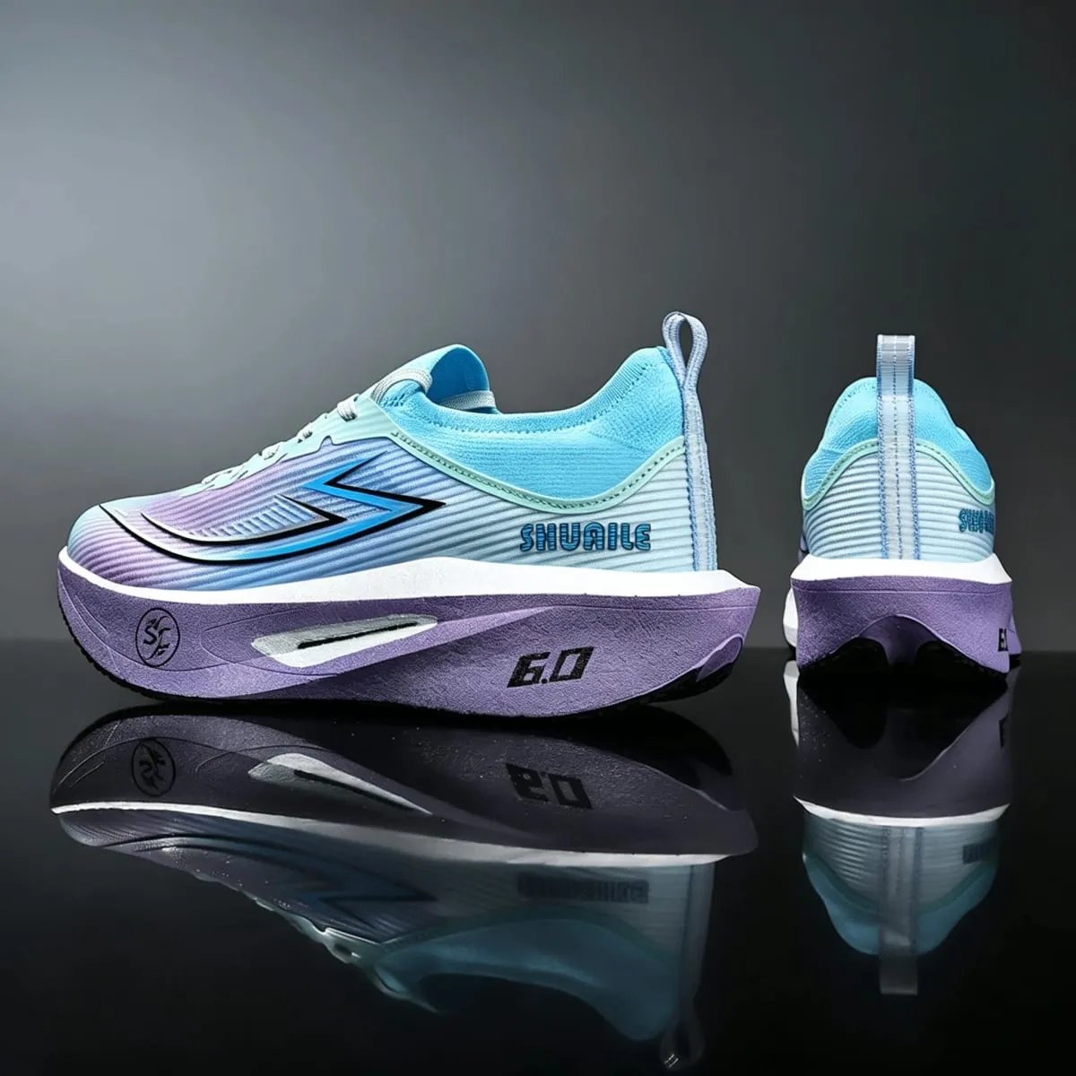 Carbon Fiber Board Men's Marathon Chunta Breathable Women's lightweight and Comfortable Sports Shoes — image 2